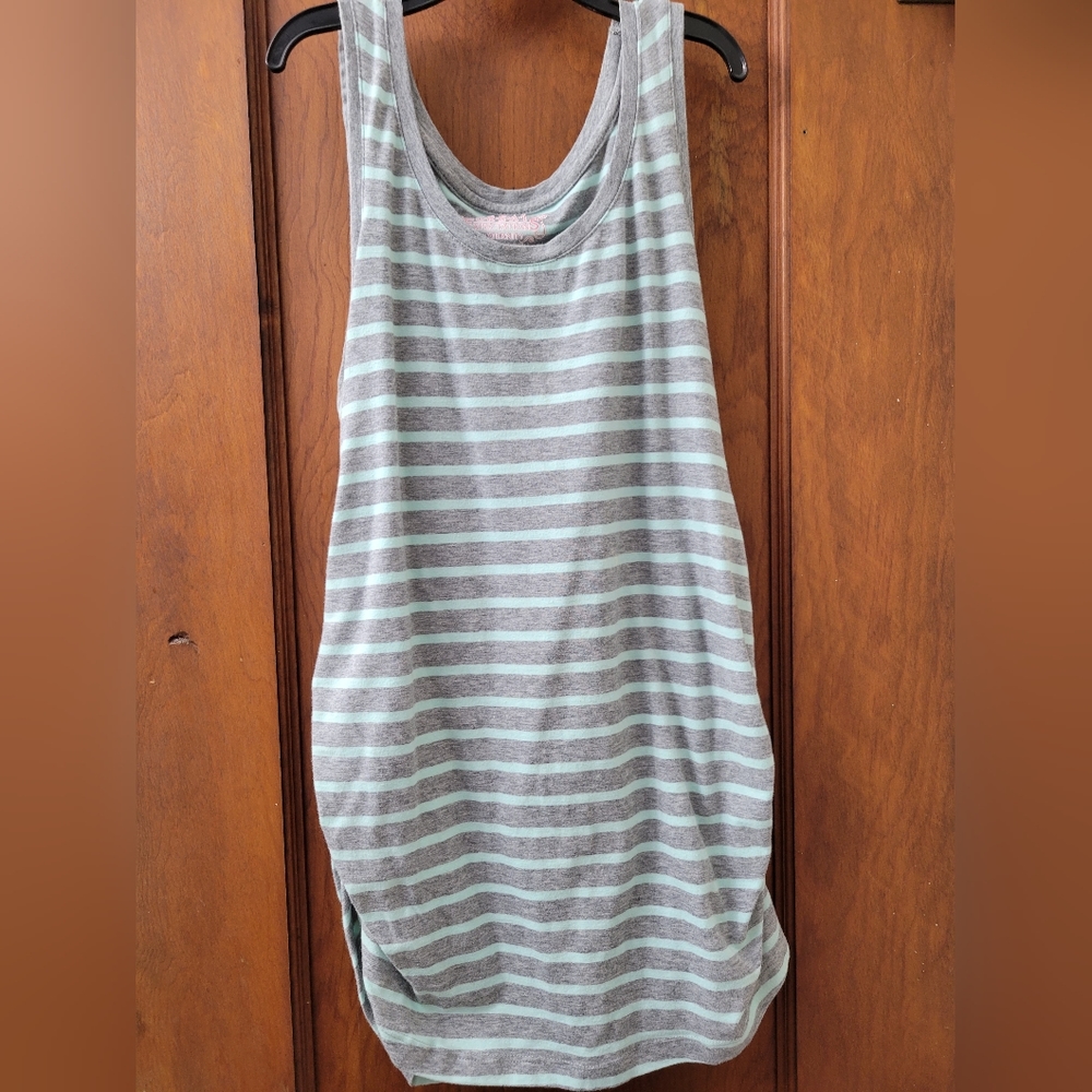 Womens Maternity Striped Top